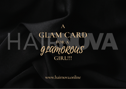 HairNova Glam Card