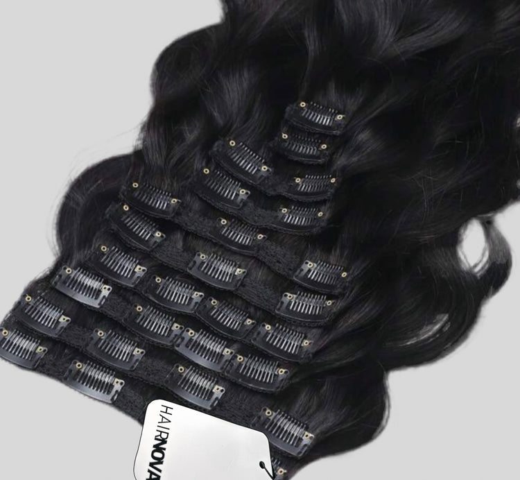 Bodywave Clip-in Hair Extensions